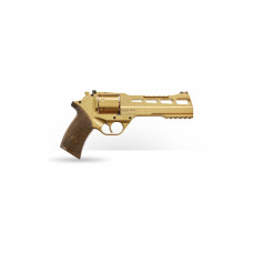 Chiappa Rhino 60DS Gold with Brown Grip 4.5mm Co2 Air Pistol