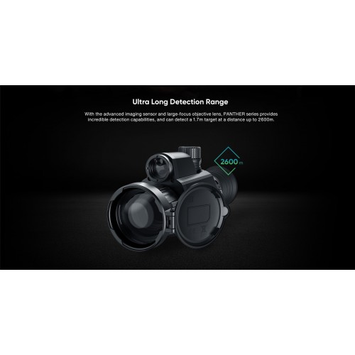 HIKMicro Panther Pro PQ50 Thermal Scope with Laser Range Finder