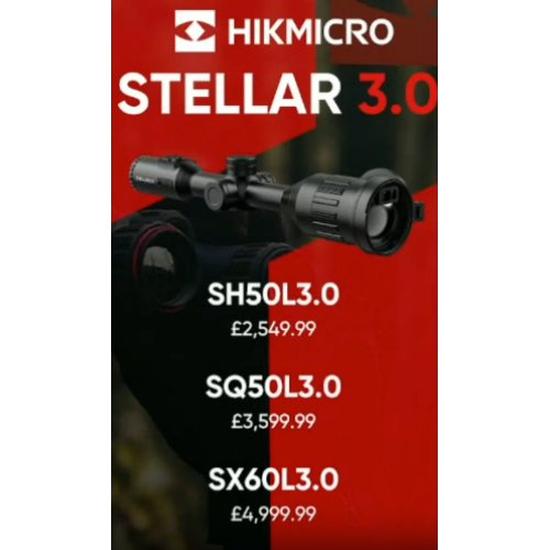 HIKMicro Stellar SH50L3.0 Thermal Scope