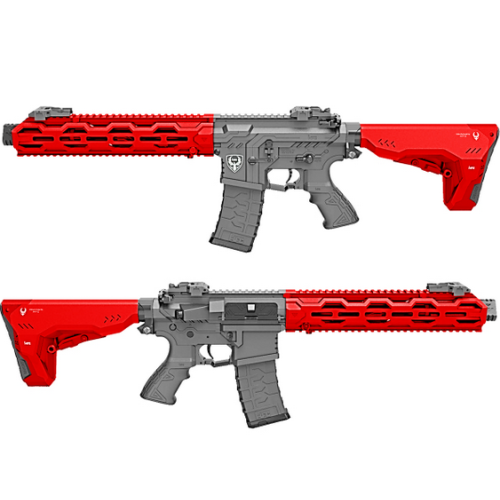 HB202 HFC Tactical AEG Airsoft Rifle Black Red