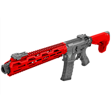 HB202 HFC Tactical AEG Airsoft Rifle Black Red