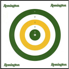 Remington High Quality 17cm x 17cm Cardstock Targets