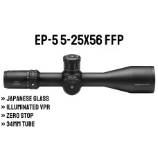 Arken EP-5 5-25X56 FFP VPR MIL 34mm Scope