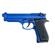 Bruni Beretta 92 8mm Black/Blue Blank Firing Pistol