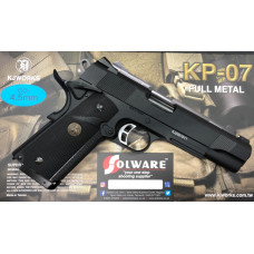 KJ Works KP-07 1911 4.5MM CO2 Heavy Weight Full Metal BlowBack Air Pistol