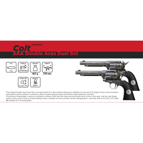 Colt SAA Double Aces Duel Set