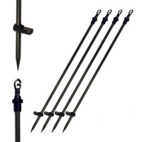 Premium Hide Poles Set of 4 including Bag