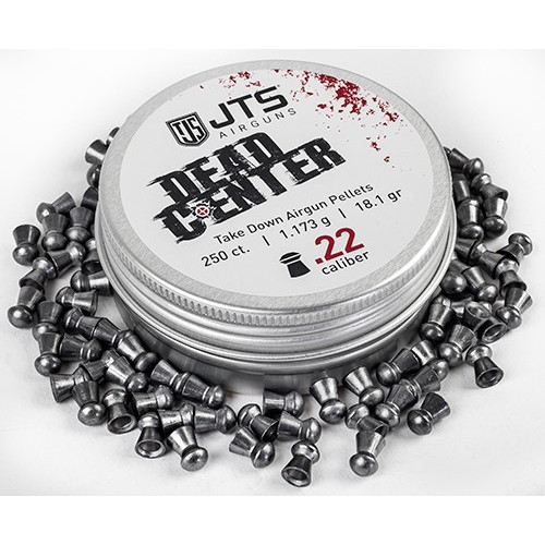 JTS Dead Centre 18.13gr .22 Lead Domed Pellets