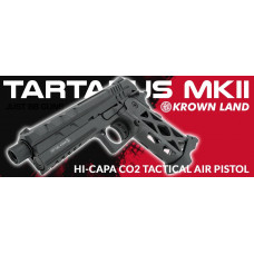 KL Tartarus MK11 Hi-Capa Co2 Blowback Pistol 4.5mm Black