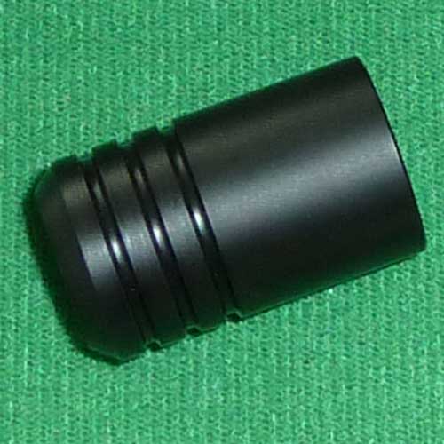 Quick Coupler Plug - Full Cover Cap Black