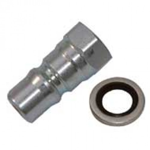Quick Coupler Decanting Connector - Stainless Steel