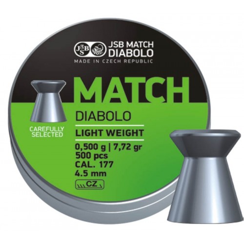JSB Match Diabolo Lightweight .177 7.72 gr 4.50