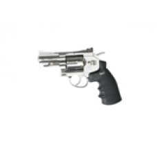 ASG C02 4.5mm Air Pistol - Dan Wesson 2.5" Chrome Finish Snub Nose Revolver