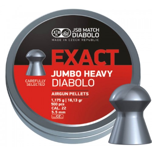 JSB Exact Jumbo Heavy .22 x 10 tins