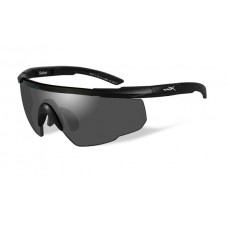 Wiley X Saber Advanced Shooting Glasses Grey Lens Black Frame
