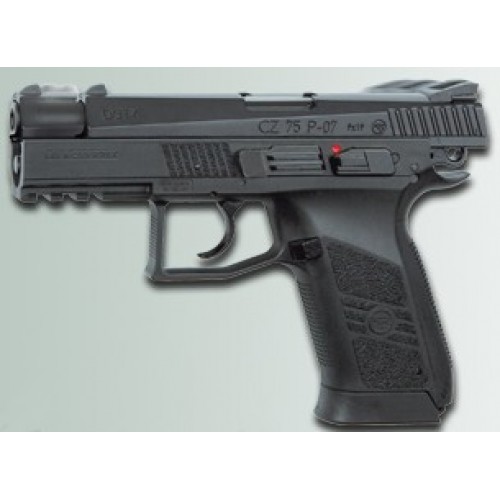 ASG CZ 75 P-07 4.5mm / .177 Black BLOWBACK CO2 Pistol