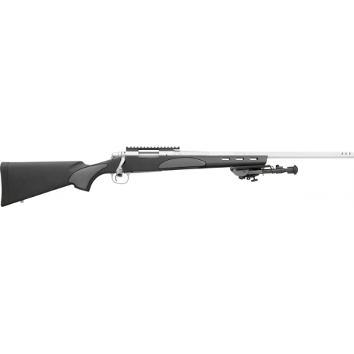 Remington Model 700 VTR Black Target Rifle With Bipod