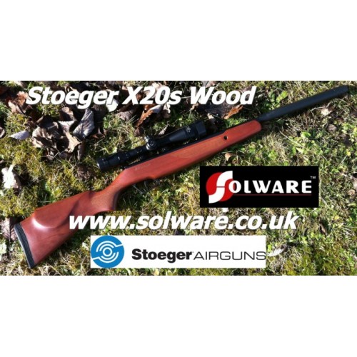 Stoeger Arms X20S Suppressor Wood .177 & .22 Air Rifle