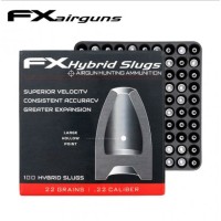 FX Hybrid Slug .22 Cal 22 Grain 100 Per Sleeve