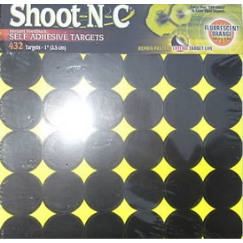 Shoot N C Exploding Target Spots Qty 432 (1 Inch)