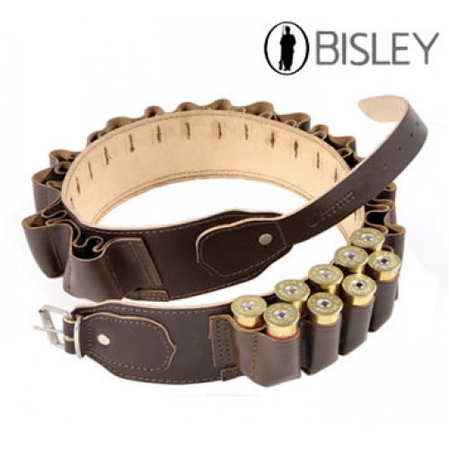 Bisley Double Leather 12g Cartridge Belts
