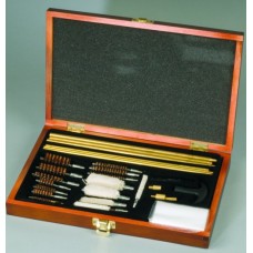 Deluxe Shotgun & Air Rifle Cleaning Kit in a Presentation Wooden Case
