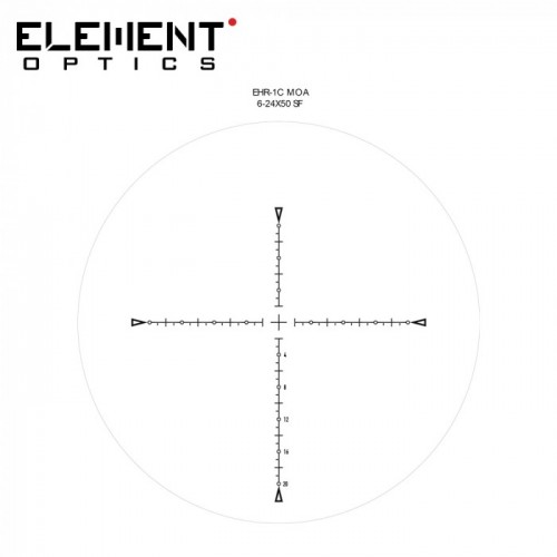 Element Optics Titan 5-25X56 FFP HER-1C MOA