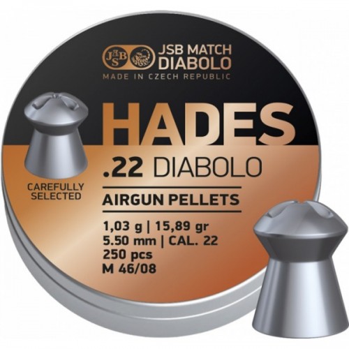 JSB Hades .22 Pellets x 10 Tins