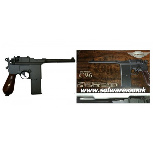 Umarex Legends Mauser Broomhandle C96 Pistol