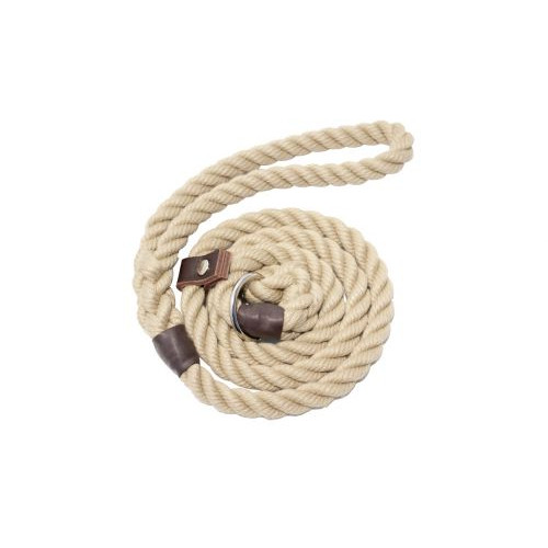 Heavy Duty Natural Rope Slip Lead - Dog Training - Gun Dogs - Working Dogs-12mm