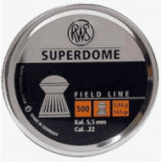 RWS SuperDome .22 Caliber Lead Pellets x 10 Tins