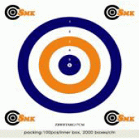 SMK RWB 14cm Card Targets Pack of 100