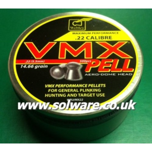 Webley VMX PELL 177 & 22 Calibre