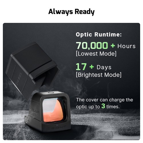 Osight 3 MOA with Magnetic Charging Cover