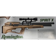 Remington Spirit X Bullpup Style PCP Air Rifle Beech Stock