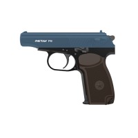 Retay PM 9MM P.A.K Black/Blue