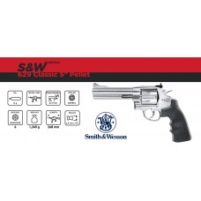 S & W 629 5" 177 Pellet Revolver