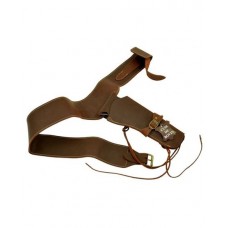 Western Revolver Leather Holster Belt