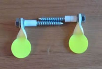 Picture of 25mm Garden Airgun Target Spinners PAIR