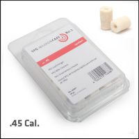 45 Cal VFG Barrel Cleaning Felts Wads for (Box of 30)