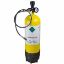 Picture of 5 Ltr Chinese Airgun Filling Bottle Cylinder with Gun Valve and Gauge 