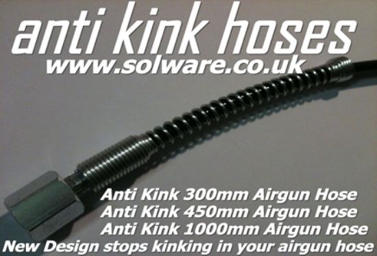 Picture of Anti Kink 1000mm Airgun Hose