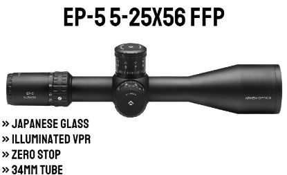 Picture of Arken EP-5 5-25X56 FFP VPR MIL 34mm Scope