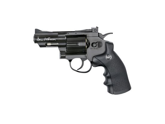 Picture of ASG C02 4.5mm Air Pistol - Dan Wesson 2.5" Gloss Black Finish Snub Nose Revolver