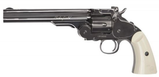 Picture of ASG Schofield No.3 Steel Grey Finish 4.5mm BB Revolver