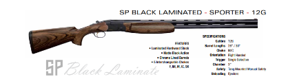 Picture of ATA Arms SP Black Laminated Sporter 12G Over Under Shotgun