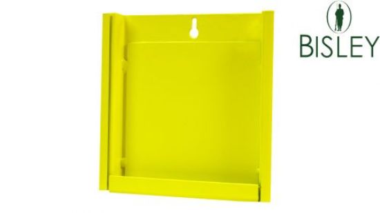 Picture of Bisley 14cm Card Yellow Target Holder Pellet Trap Catcher