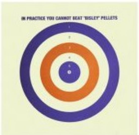 Picture of Bisley CARD TARGETS RWB 17cm (50)