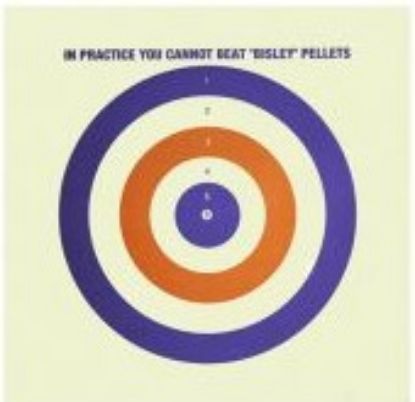 Picture of Bisley CARD TARGETS RWB 17cm (50)