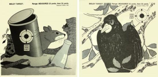 Picture of Bisley Double Sided Animal Targets 50 x 17cm x 17cm